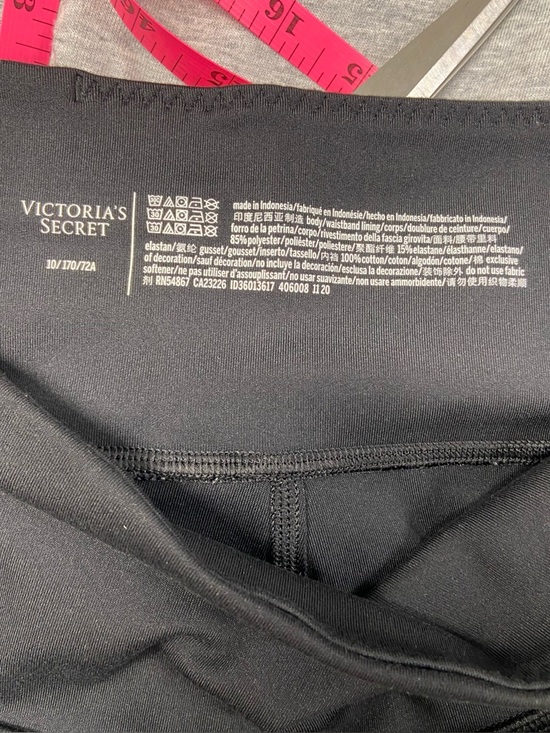 Victoria’s Secret Black Performance Leggings Size 10 - Picture 6 of 7